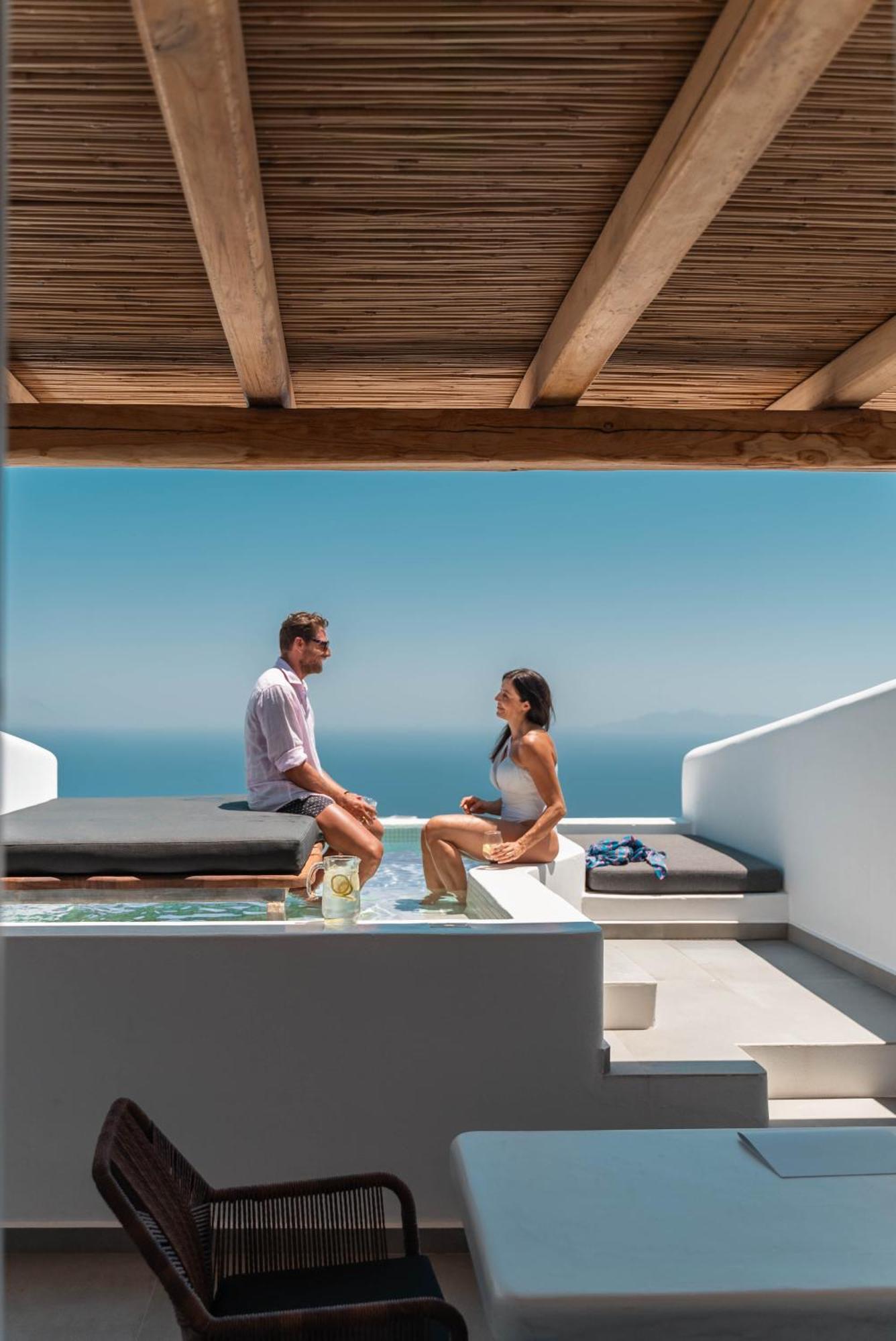 Nero Suites By Nomee Hospitality Group Imerovigli  Bagian luar foto